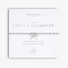 Load image into Gallery viewer, Colour Pop A Little Lovely Daughter Bracelet
