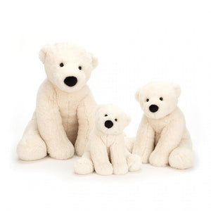 Perry Polar Bear-Small - Zebra Blush