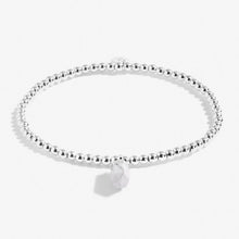 Load image into Gallery viewer, AFFIRMATION CRYSTAL A LITTLE KARMA BRACELET - Zebra Blush
