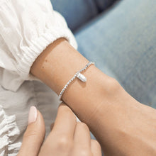 Load image into Gallery viewer, AFFIRMATION CRYSTAL A LITTLE KARMA BRACELET - Zebra Blush
