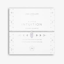 Load image into Gallery viewer, AFFIRMATION CRYSTAL A LITTLE INTUITION BRACELET - Zebra Blush
