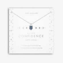 Load image into Gallery viewer, AFFIRMATION CRYSTAL A LITTLE CONFIDENCE NECKLACE - Zebra Blush
