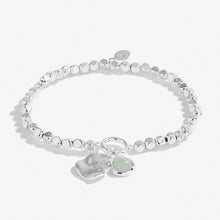 Load image into Gallery viewer, SPIRIT STONES | AMAZONITE | Silver | Bracelet | 17.5cm stretch - Zebra Blush
