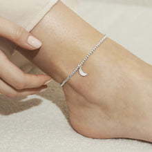 Load image into Gallery viewer, Anklet Silver Moon
