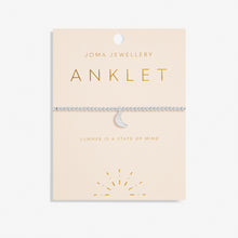 Load image into Gallery viewer, Anklet Silver Moon
