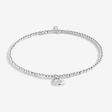 Load image into Gallery viewer, Anklet Silver Hammered Heart
