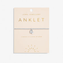 Load image into Gallery viewer, Anklet Silver Hammered Heart
