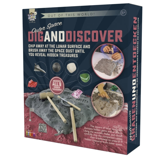 Dig and Discover-Space - Zebra Blush
