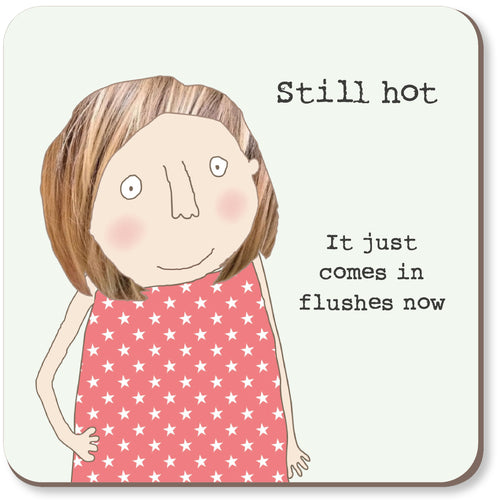 FLUSHES COASTER - Zebra Blush