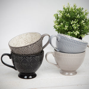 Hestia Tea Cup - Zebra Blush