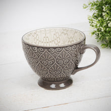 Load image into Gallery viewer, Hestia Tea Cup - Zebra Blush
