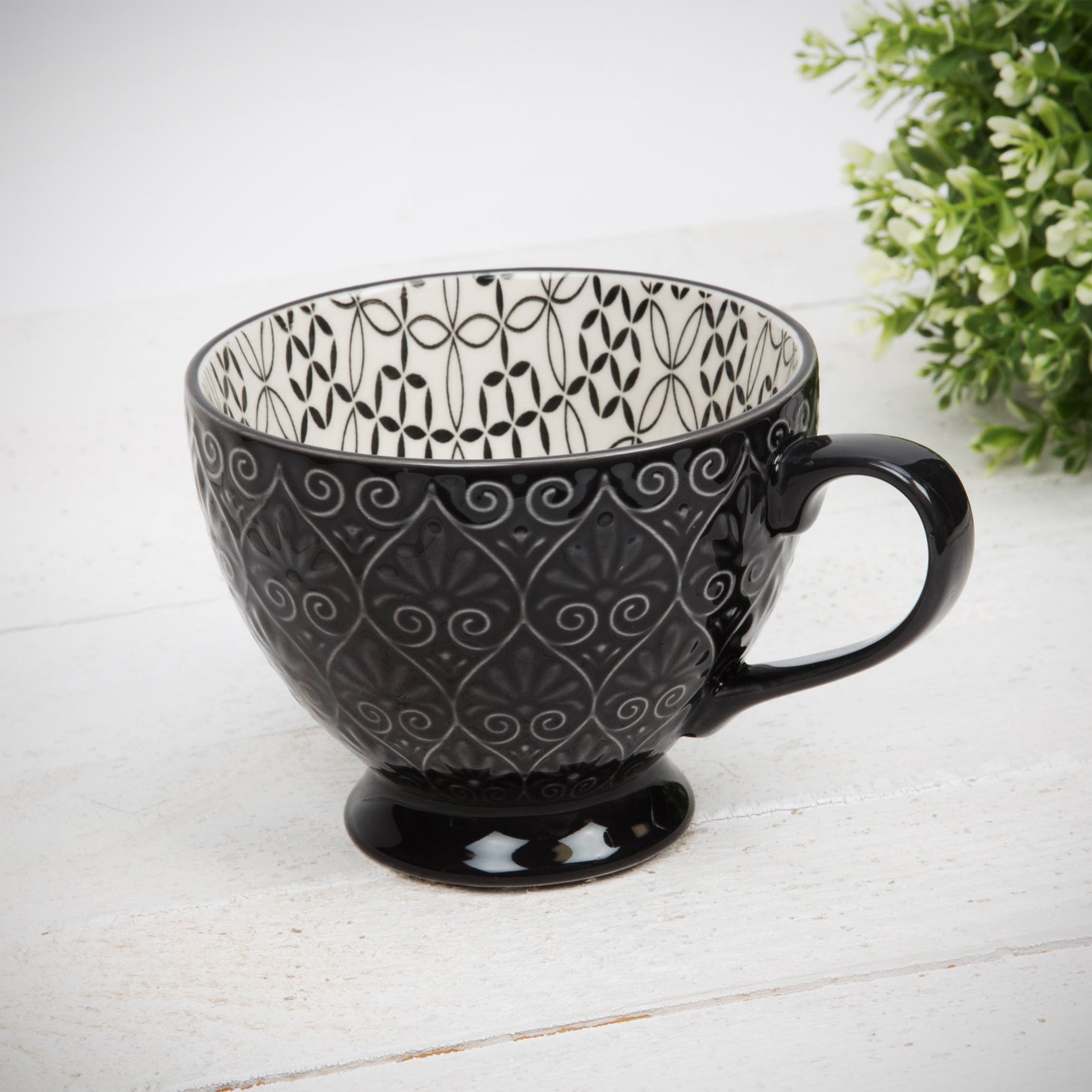 ExclusiveLane Half Ceramic Tea Cups | Black, 130ml | Set of 2 | Handmade  Studio Pottery Tea Glasses …See more ExclusiveLane Half Ceramic Tea Cups 