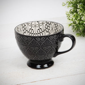 Hestia Tea Cup - Zebra Blush