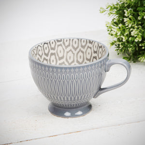Hestia Tea Cup - Zebra Blush