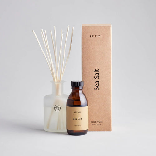 Sea Salt Reed Diffuser - Zebra Blush