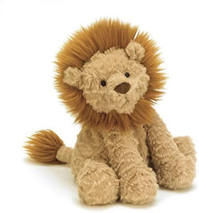 Fuddlewuddle Lion- Medium - Zebra Blush