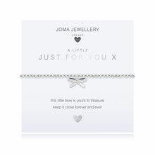 Load image into Gallery viewer, A Little Just For You X  Silver  Bracelet 15.5cm stretch
