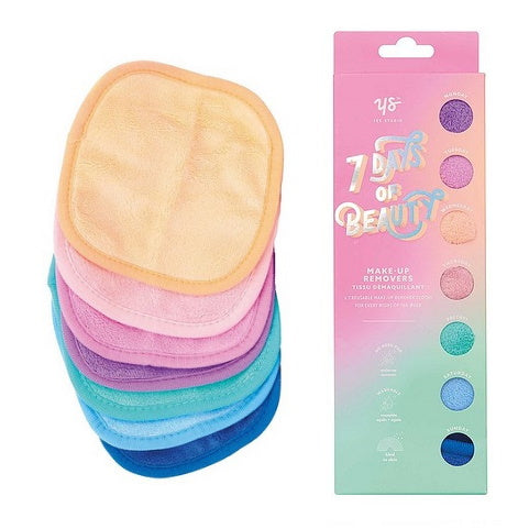 Yes Studio 7 Days of Beauty Makeup Removing Cloths - Zebra Blush