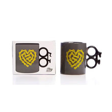Load image into Gallery viewer, BIKE MUG - HEART CHAIN - Zebra Blush
