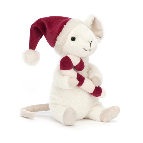 Merry Mouse Candy Cane - Zebra Blush