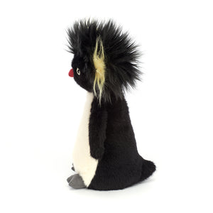 Ronnie Rockhopper Penguin - Zebra Blush