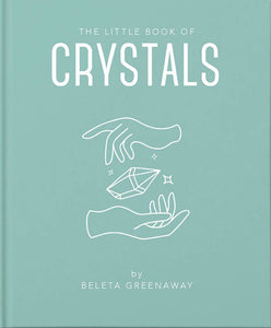 LITTLE BOOK OF CRYSTALS (ORANGE HIPPO) - Zebra Blush