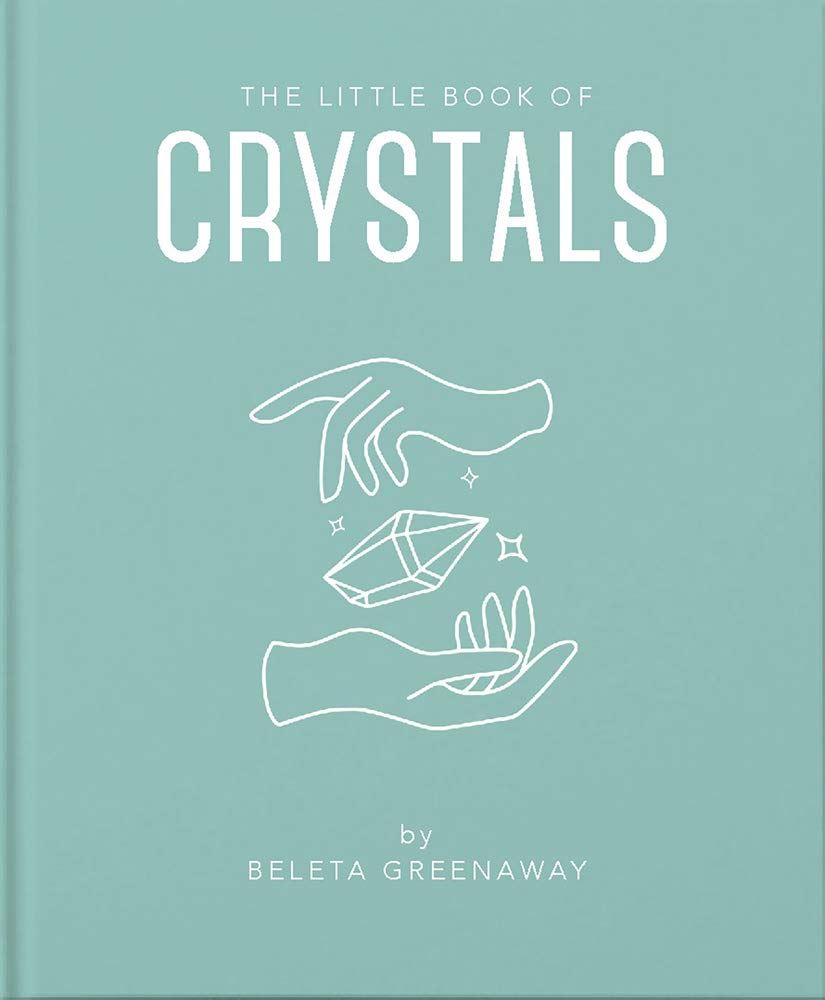LITTLE BOOK OF CRYSTALS (ORANGE HIPPO) - Zebra Blush