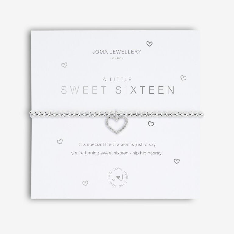 A LITTLE | SWEET SIXTEEN | Silver | Bracelet - Zebra Blush