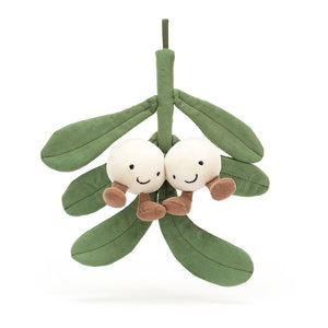 Amuseable Mistletoe - Zebra Blush