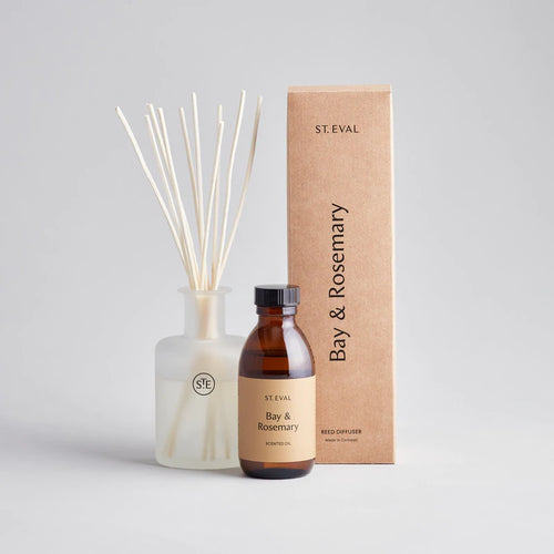 Bay and Rosemary Reed diffuser- 100ml - Zebra Blush