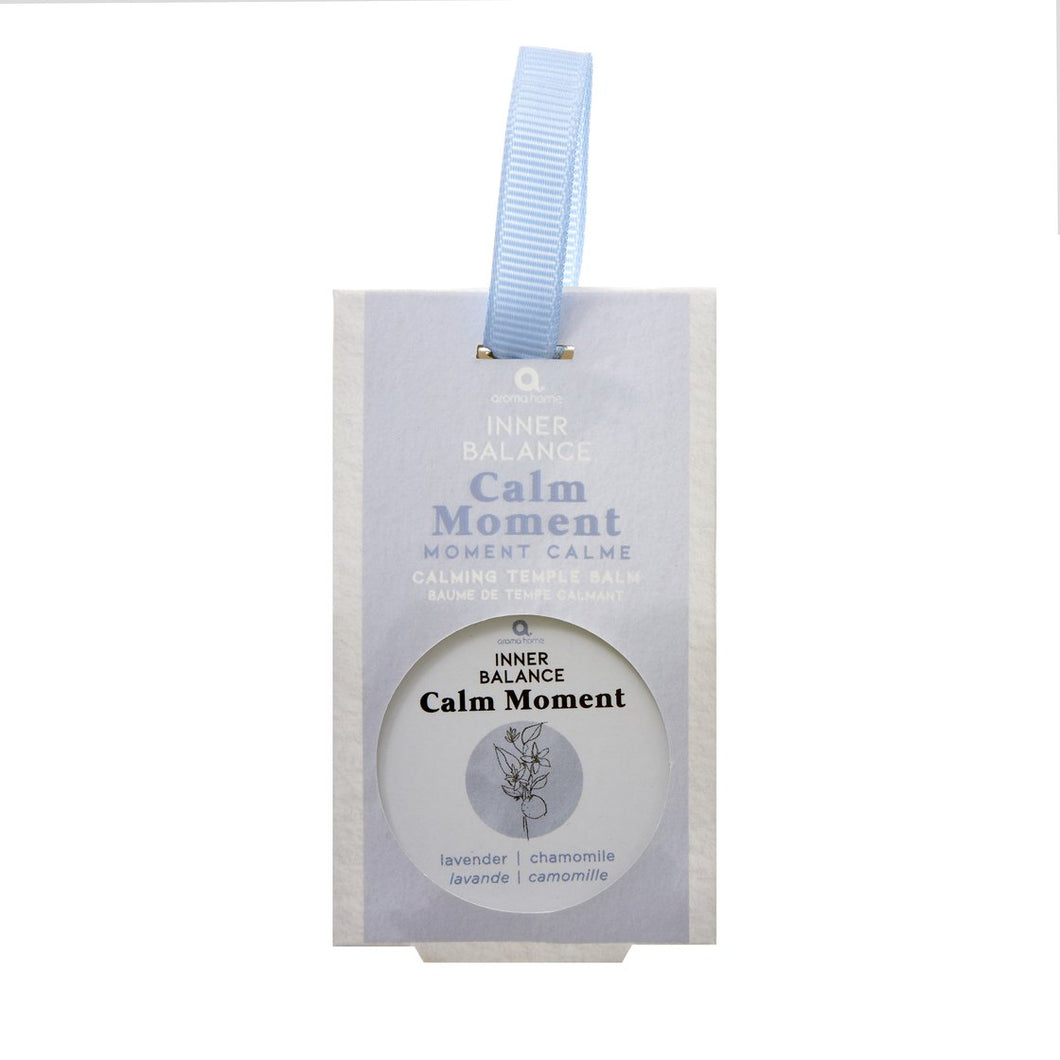 Inner Balance Calm Moment Temple Balm - Zebra Blush