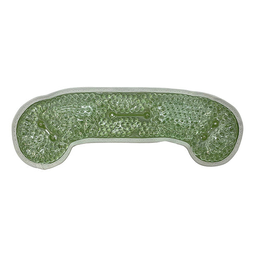 Essentials Gel Warming Migraine Band - Green - Zebra Blush