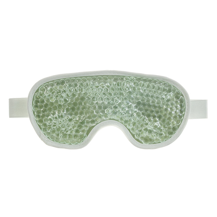 Essentials Gel Cooling Eye Mask - Green - Zebra Blush
