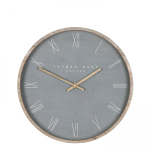 12" Nordic Wall Clock Cement - Zebra Blush