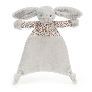 Blossom Silver Bunny Comforter - Zebra Blush