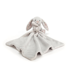 Blossom Silver Bunny Soother - Zebra Blush