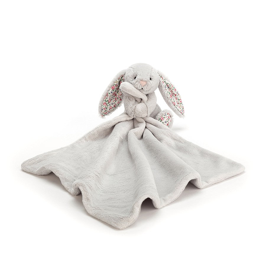 Blossom Silver Bunny Soother - Zebra Blush