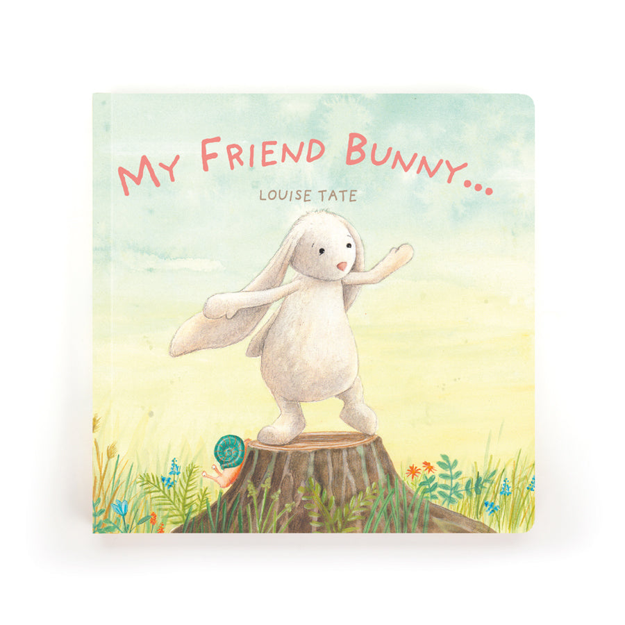 My Friend Bunny Book - Zebra Blush