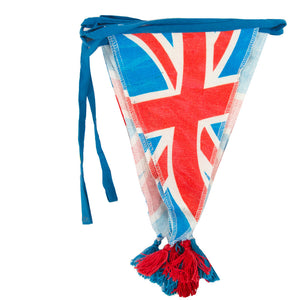 Royal Union Jack Flag Cotton Bunting - 3m