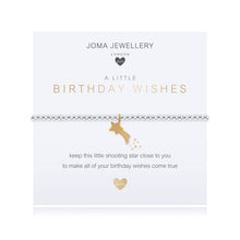 Load image into Gallery viewer, A Little Birthday Wishes Silver Bracelet
