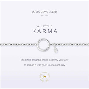 A Little Karma Bracelet - Zebra Blush