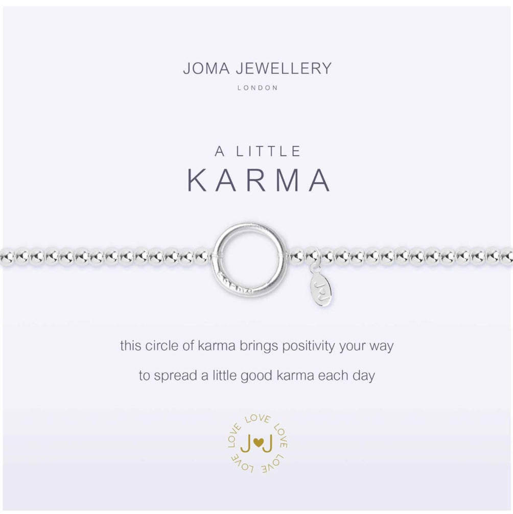A Little Karma Bracelet - Zebra Blush