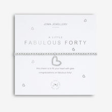 Load image into Gallery viewer, A LITTLE | FABULOUS FORTY | Silver | Bracelet - Zebra Blush
