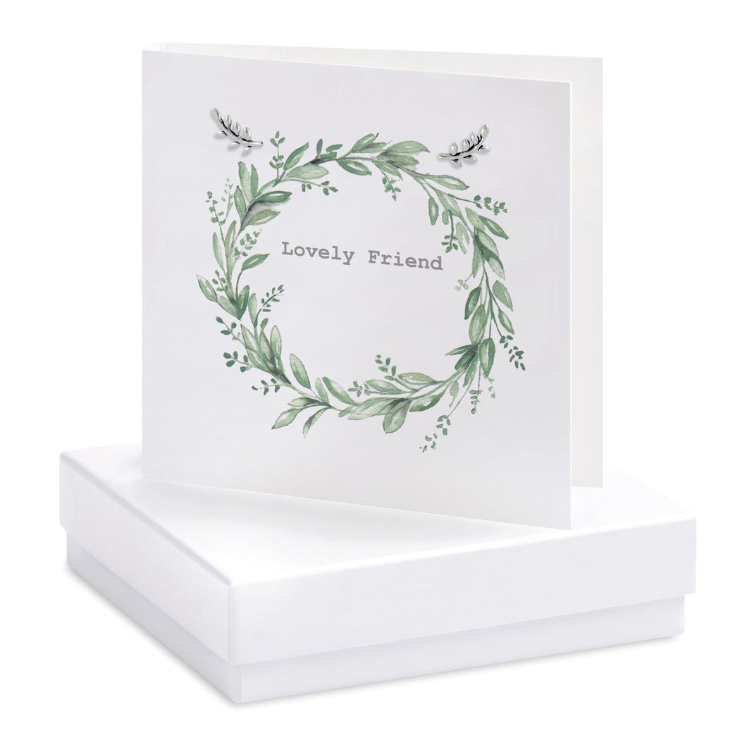 Euc Friend Earring Card