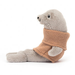 Cozy Crew Seal - Zebra Blush