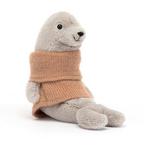 Cozy Crew Seal - Zebra Blush