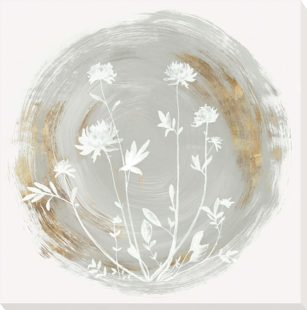 Flower Sphere - Zebra Blush