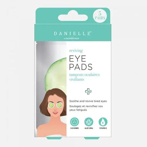 Reviving Eye Pads - Cucumber - Zebra Blush