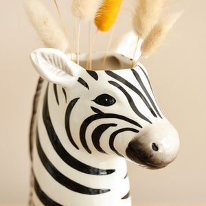 Zebra Vase