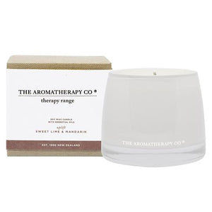 Uplift Therapy Candle Sweet Lime and Mandarin. - Zebra Blush